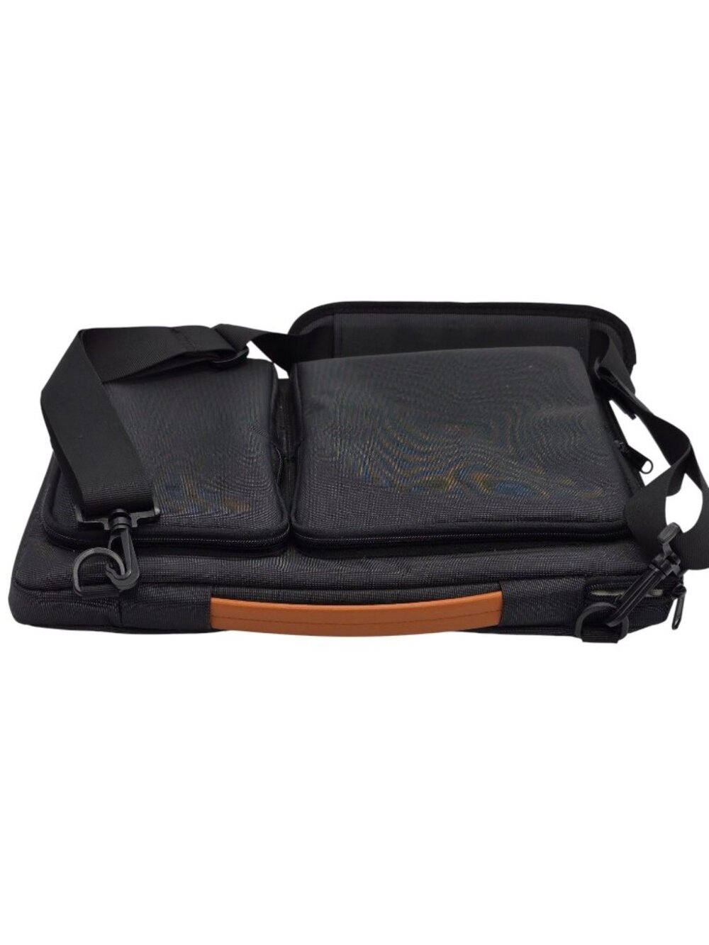 Tomtoc Laptop Shoulder Bag With Adjustable Strap & Multiple Pockets For Storage - Picture 7 of 8